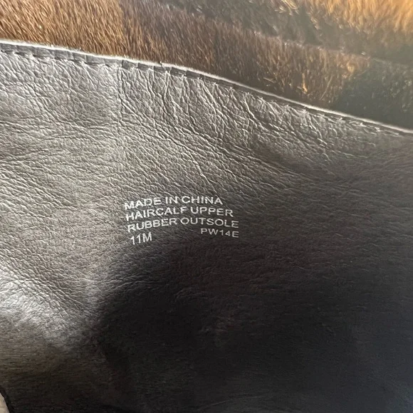 Set Michael Michael Kors Real Hair Calf Camo Heel 11 & Camo Clutch $513 NEW - Picture 13 of 17